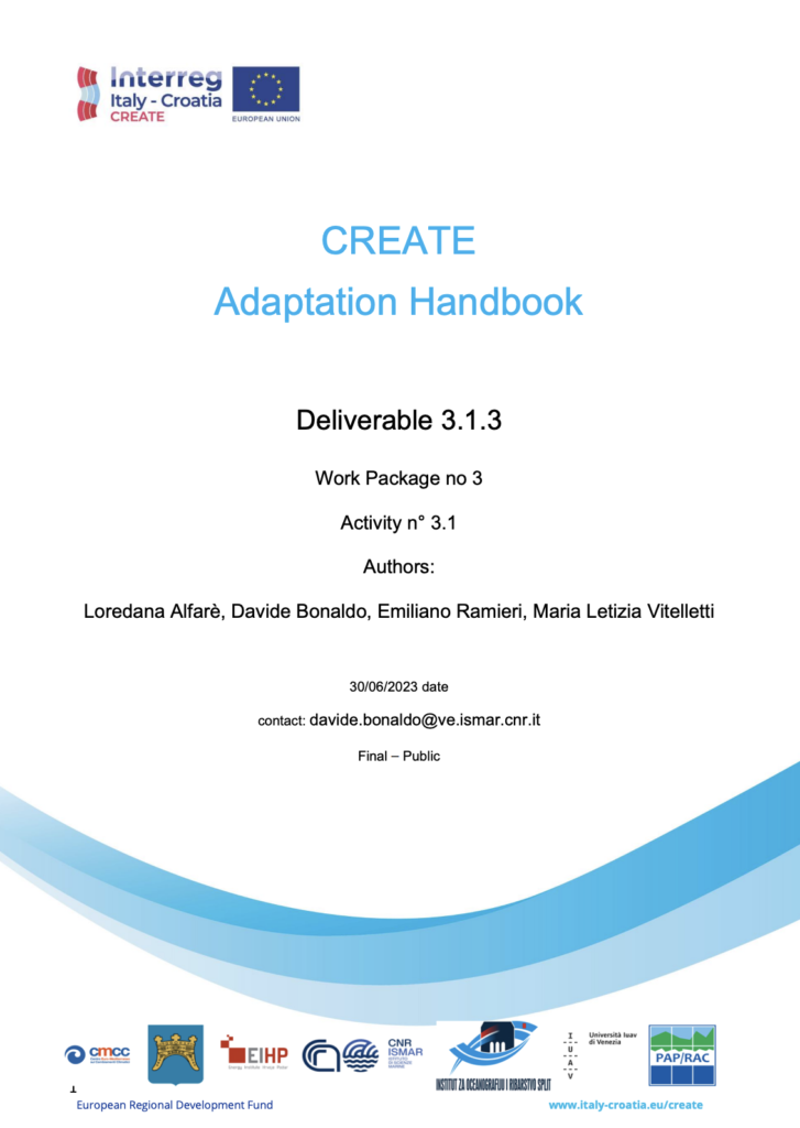 Adaptation Handbook (from the CREATE project)-poster