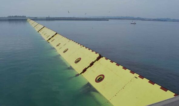 Storm surge gates / flood barriers