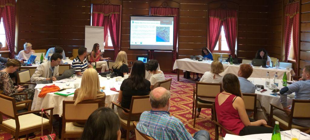 Four participatory meetings of the coastal management plan were prepared in three municipalities of the Boka-Kotorska Bay.
